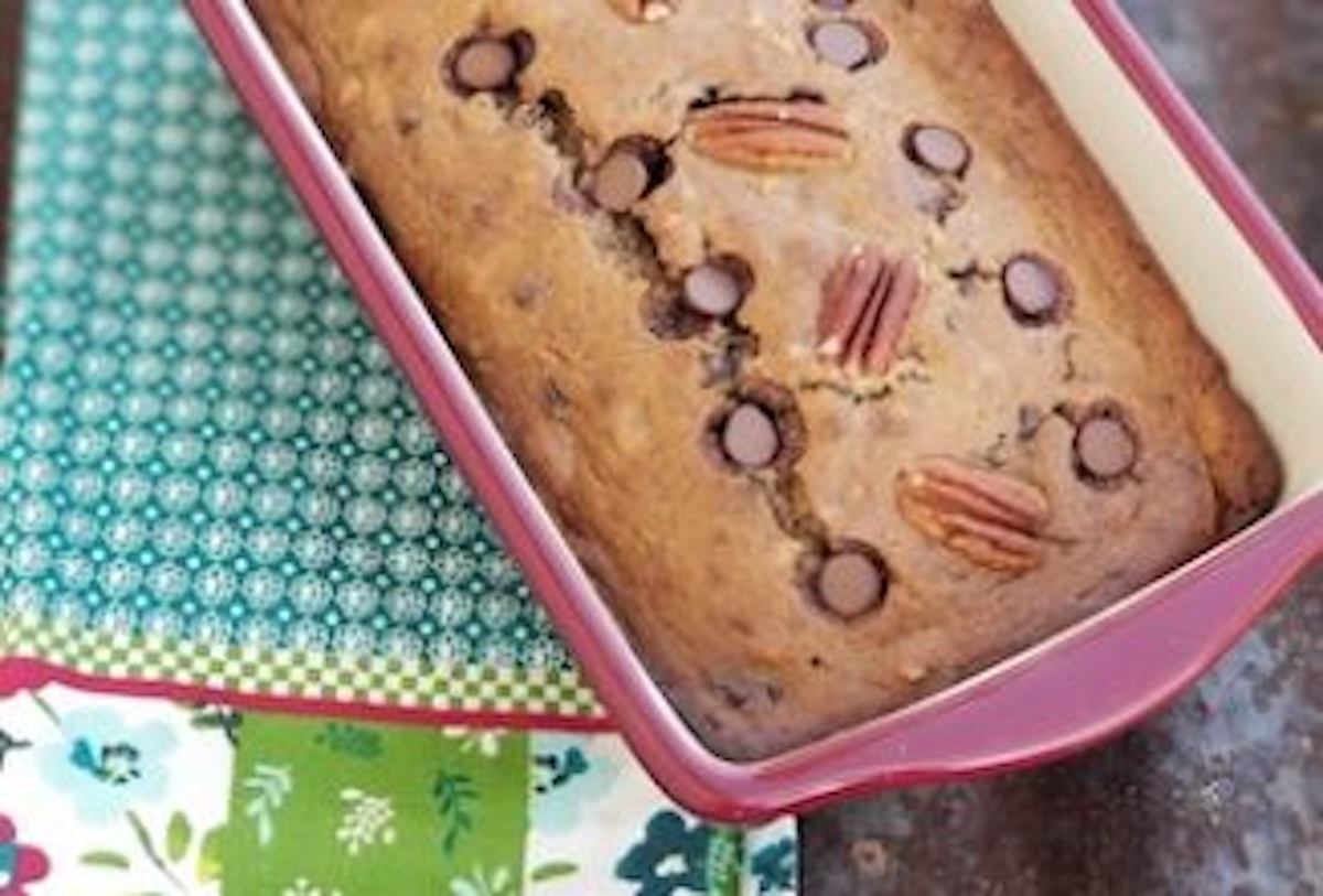 Hannah’s Farmhouse Chocolate Pecan Banana Bread